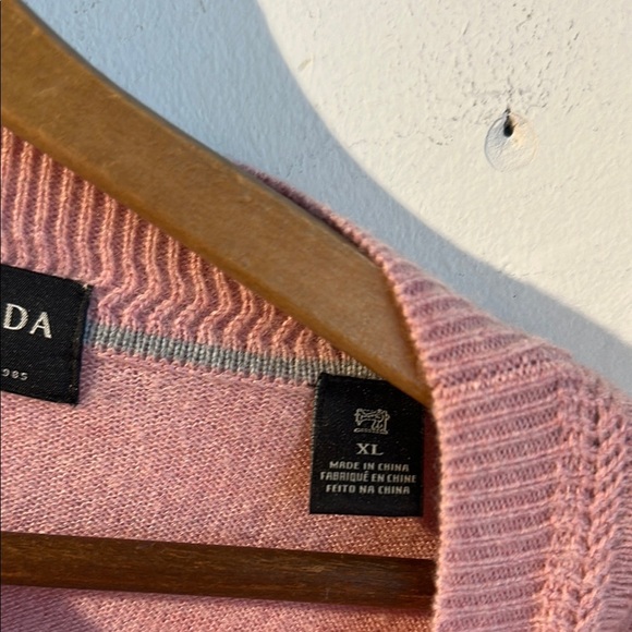 Scotch & Soda Pink Wool Long Sleeve Sweater - Picture 3 of 6